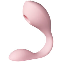 puissante coco couples-g-spot-and-suction-vibrator-pink